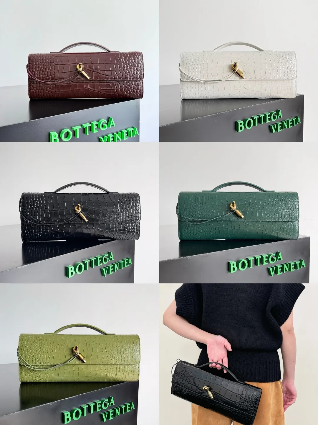 741511 Crocodile pattern - 5 colors, batch 1420